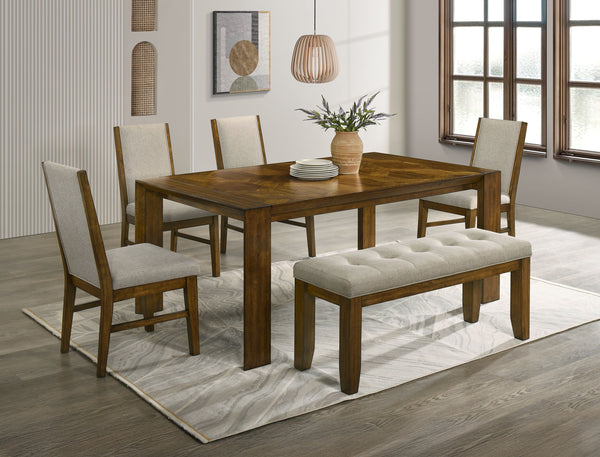 Hollister - Side Chair (Set of 2) - Gray / Dark Brown