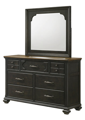 Hamilton - Dresser And Mirror - Black