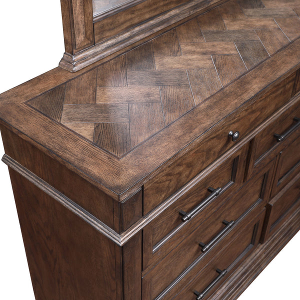 Mar Vista - Mirror - Walnut