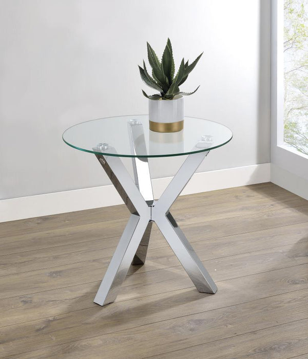  effortlessly doubling as an accent table