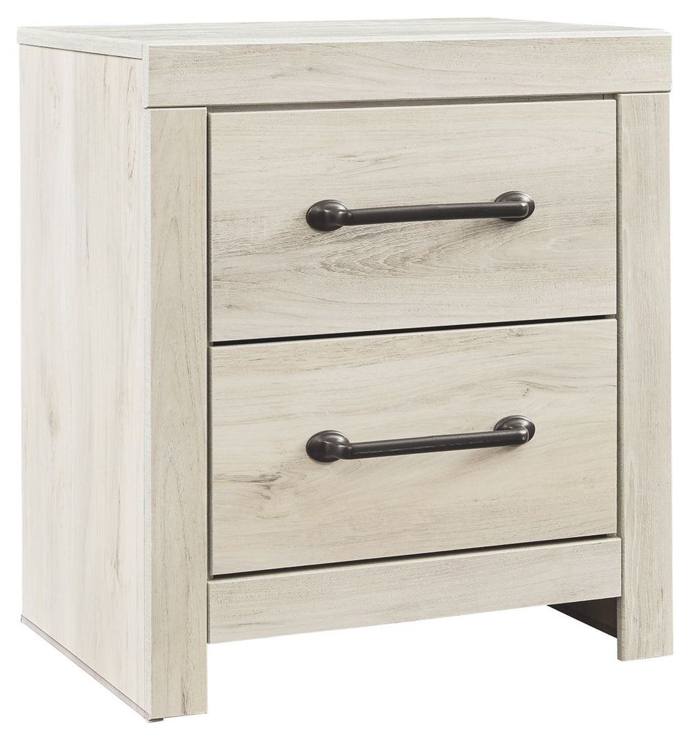 this nightstand makes itself at home. The wispy whitewash palette enhances without covering the grain for that weathered look you crave. Elongated drawer pulls ele