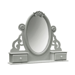 Flora - Mirror With Jewlery - Gray