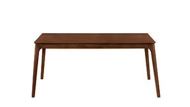 The Maggie 66" Wood Dining Table is a perfect blend of expert craftsmanship and modern design, offering a stylish yet durable solution for your dining space. Crafted from a combination of solid Rubberwood, manufactured wood, and genuine Oak wood veneers, 