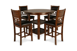  durability and function in mind. This dining set provides spacious seating for four