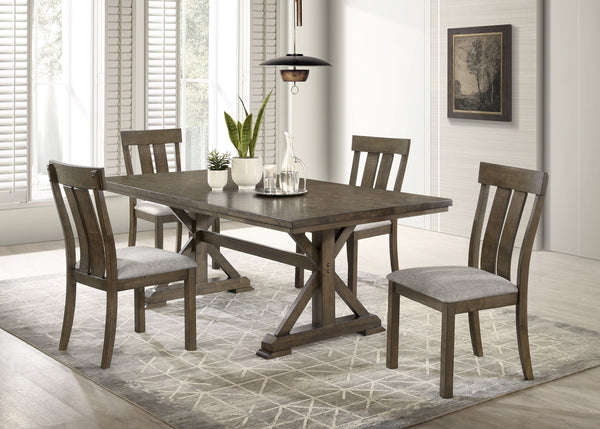 Lloyd - Side Chair (Set of 2) - Brown / Gray