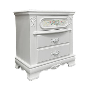 Flora - Nightstand - White