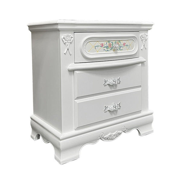 Flora - Nightstand - White