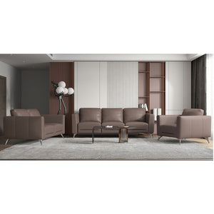 Malaga - Loveseat - Taupe Leather