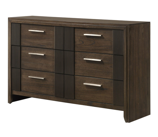 Carlton - Queen 4 Piece Bedroom Set - Brown