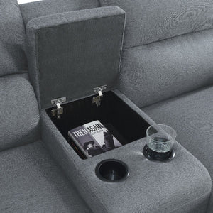 Walcher - Sectional Sofa - Gray Linen