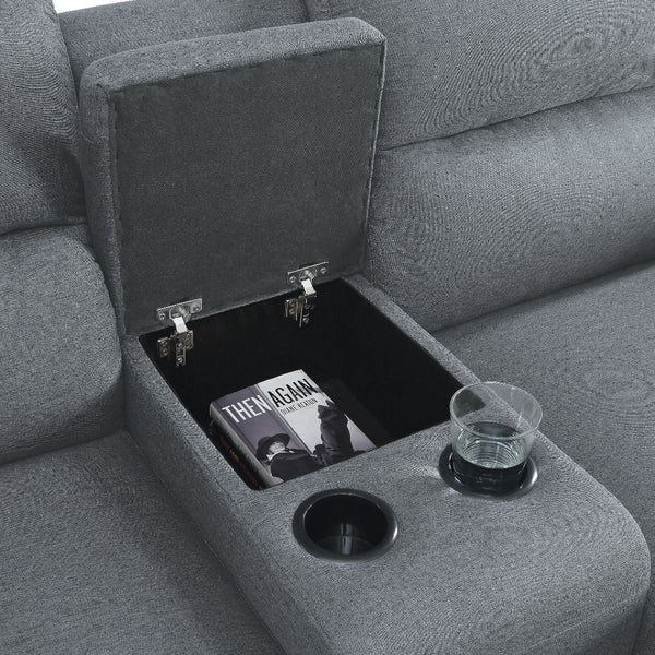 Walcher - Sectional Sofa - Gray Linen