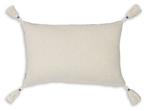 Winbury - Blue / Tan / White - Pillow (Set of 4)