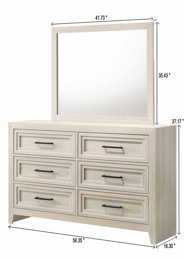  light wood finish exudes a sense of tranquility