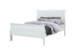 Louis Philip - Full 4 Piece Bedroom Set - White