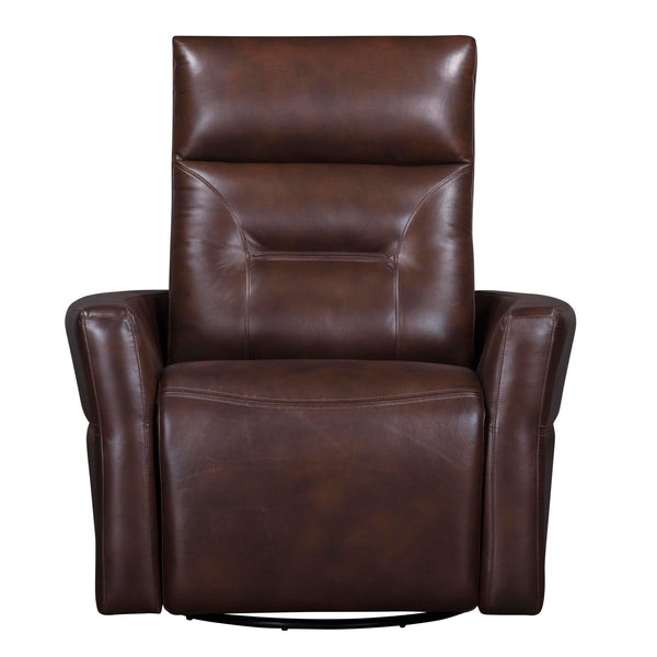 Remmington - Power Swivel Glider Recliner (Set of 2) - Auburn