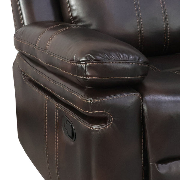 Kellen - Glider Recliner - Brown