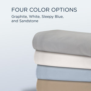 Linens - Tempur-Pedic ProPerformance Sheet Set - Graphite - Full