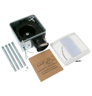 Haier ENERGY STAR® 140 CFM Bathroom Exhaust Fan with LED Lights
