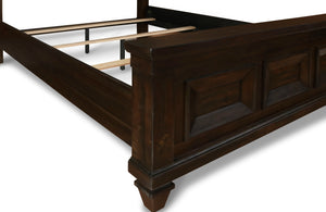 Sevilla - 6/6 King Bed - Walnut