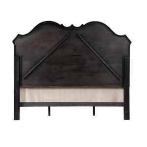 Chelmsford - California King Bed - Beige & Antique Black