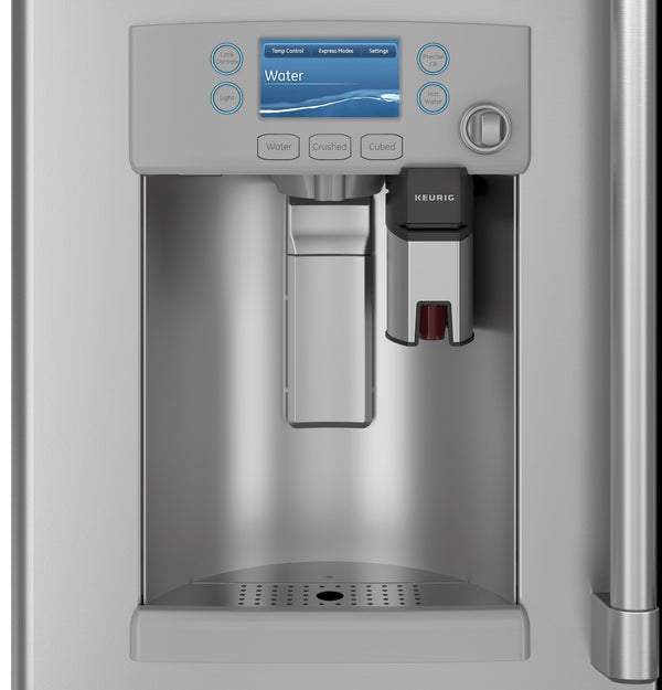 Café™ ENERGY STAR® 27.7 Cu. Ft. Smart French-Door Refrigerator with Keurig® K-Cup® Brewing System