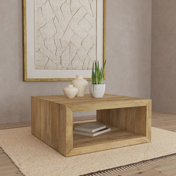  this finely proportioned coffee table invites a timeless