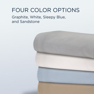 Linens - Tempur-Pedic ProPerformance Sheet Set - Sleepy Blue - Split King