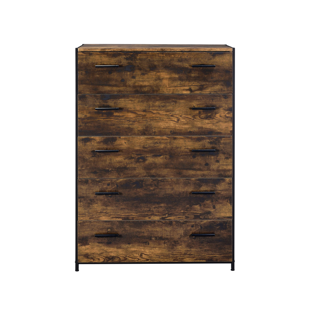 KD. Metal Side Drawer Glide 2/3 Drawer Extension for Chest, PB Board w/PU Paper(Thickness: 15mm), Metal Tube Thickness: 0.8mm with Powder Coating 5 Storage Drawers<br/><br/><b>Product Features</b><ul><li>Metal Frameâ€§Metal Side Drawer Glideâ€§2/3 Drawer 