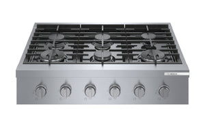 800 Series, Gas Rangetop, 36'', Stainless steel