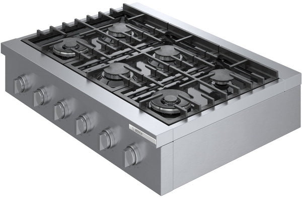 800 Series, Gas Rangetop, 36'', Stainless steel