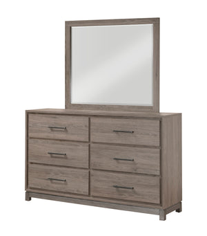 River - Queen 5 Piece Bedroom Set - Light Brown