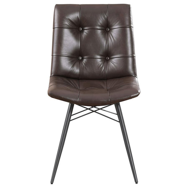 Aiken - Upholstered Dining Side Chair (Set of 4) - Brown
