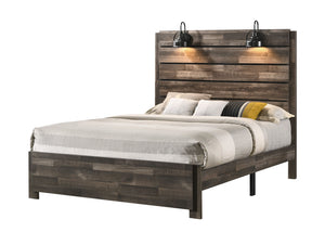 Carter - Queen 4 Piece Bedroom Set - Brown