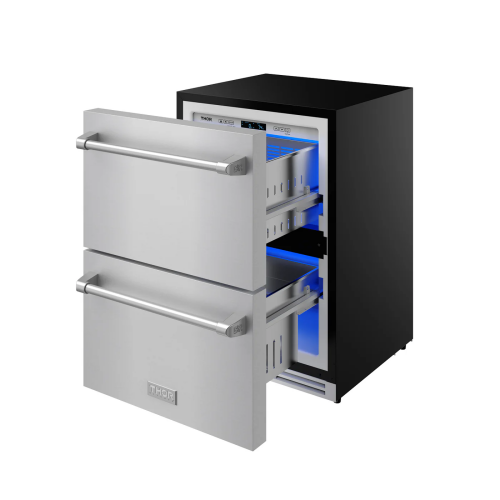 24″ Undercounter Built-In / Freestanding Drawer Freezer – Stainless Steel | Gordon Ramsay Series