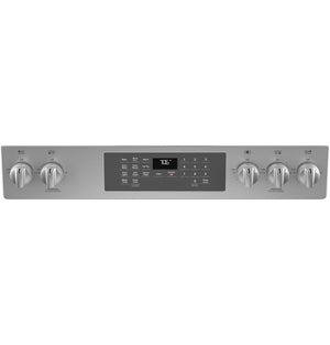 GE® 30" Slide-In Front-Control Convection Gas Range with No Preheat Air Fry