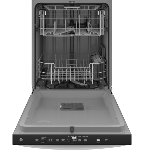 GE® ENERGY STAR® Top Control with Plastic Interior Dishwasher with Sanitize Cycle & Dry Boost
