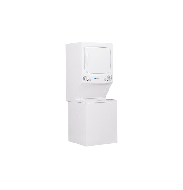 GE Unitized Spacemaker® ENERGY STAR® 3.9 cu. ft. Capacity Washer with Stainless Steel Basket and 5.9 cu. ft. Capacity Gas Dryer