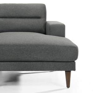 Vale - Left Arm Facing Loveseat - Gray