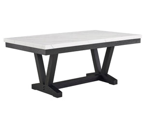 Vance Faux Marble Dining Table