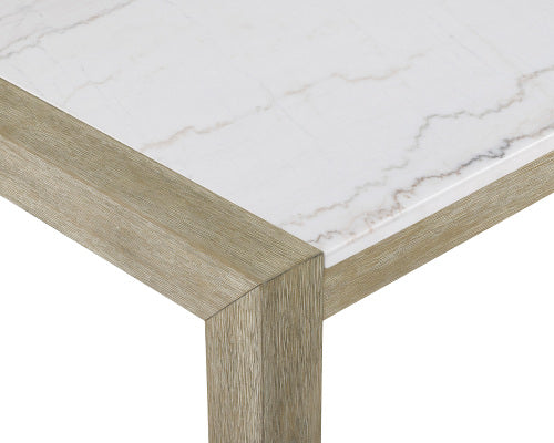 Dune Genuine Marble Dining Tbl Top