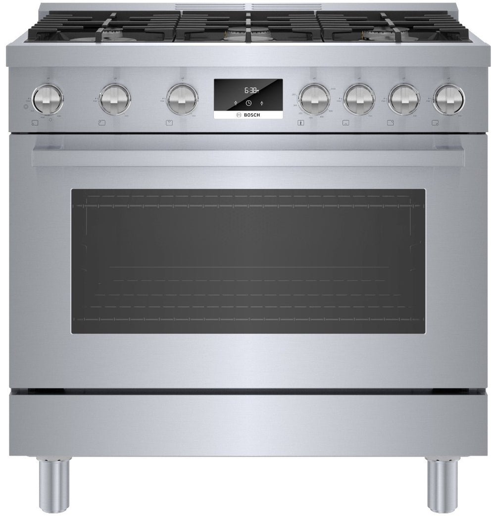 800 Series, Dual Fuel Freestanding Range, 36'', Stainless Steel