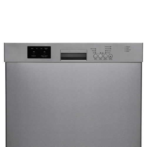 Danby 24 inch Built in Dishwasher in Stainless Steel