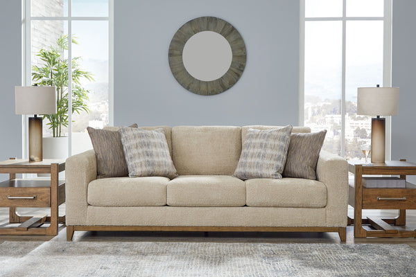  versatile embrace of this sofa. It takes an on-trend approach to irresistible texture and natural beauty