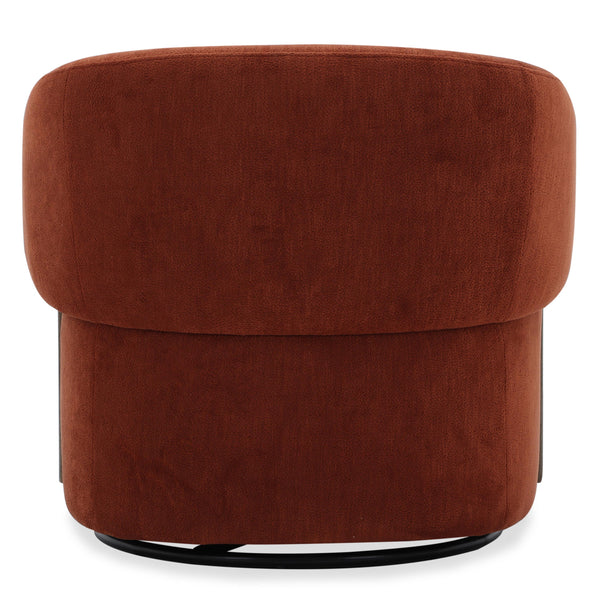 Finley - Swivel Accent Chair - Island Rust