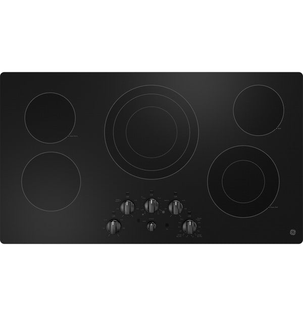 GE® 36" Built-In Knob Control Electric Cooktop