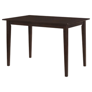 Juego de comedor rectangular de 5 piezas Gomez - Capuchino