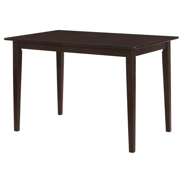 Juego de comedor rectangular de 5 piezas Gomez - Capuchino