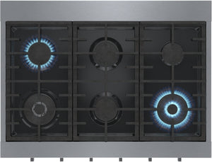 800 Series, Gas Rangetop, 36'', Stainless steel