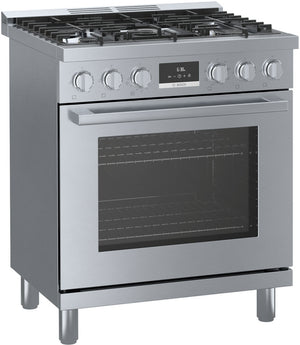 800 Series, Dual Fuel Freestanding Range, 30'', Stainless Steel