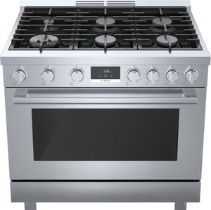 800 Series, Dual Fuel Freestanding Range, 36'', Stainless Steel